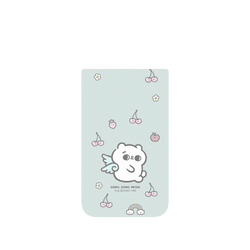 iPhone Air Clear Case（MagSafe 兼容 & 相機按鈕）  爽爽貓 by SECOND Cherry wing