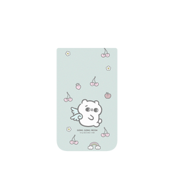 犀牛盾Clear Case (相機按鈕)  防摔背蓋手機殼 - iPhone Air - 【聯名設計款】 - 爽爽貓 Song Song Meow By SECOND - Cherry wing