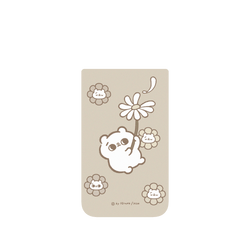 犀牛盾Clear Case (相機按鈕)  防摔背蓋手機殼 - iPhone Air - 【聯名設計款】 - 爽爽貓 Song Song Meow By SECOND - 花開了