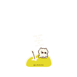 犀牛盾Clear Case (相機按鈕)  防摔背蓋手機殼 - iPhone Air - 【聯名設計款】 - 爽爽貓 Song Song Meow By SECOND - 你是我的寶