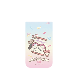 iPhone Air Clear Case（MagSafe 兼容 & 相機按鈕）  爽爽貓 by SECOND 糖果派對
