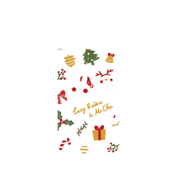 iPhone Air Clear (MagSafe 兼容 & 相機按鈕)  懶散兔與啾先生 About Christmas