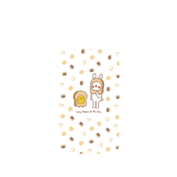 iPhone Air Clear Case（相機按鈕）  懶散兔與啾先生 麵包