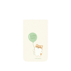 iPhone Air Clear Case（MagSafe 兼容 & 相機按鈕）  柴語錄 氣球版