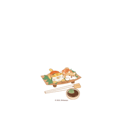 iPhone Air Clear Case（MagSafe 兼容 & 相機按鈕）  柴語錄 壽司吃到飽