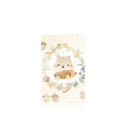 iPhone Air Clear Case（MagSafe 兼容 & 相機按鈕）  涼丰 松果與小松鼠