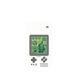 犀牛盾Clear Case（相機按鈕）防摔背蓋手機殼 - iPhone Air - 【聯名設計款】 - 怪奇事物所 Incrediville - 8-bit所長飼育家