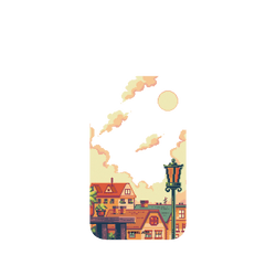 犀牛盾 Clear Case (相機按鈕) 防摔背蓋手機殼 - iPhone Air - 【聯名設計款】 - Pixel Jeff 皮傑 - Lille