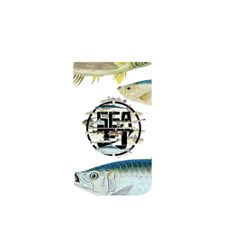 iPhone Air Clear Case（相機按鈕）  KID 魚群海釣