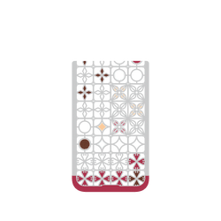 iPhone Air Clear Case（相機按鈕）  老屋顏 台灣經典鐵窗花 - 北