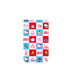 犀牛盾 Clear Case (相機按鈕) 防摔背蓋手機殼 - iPhone Air - 【聯名設計款】 - Hello Kitty - 格紋小物
