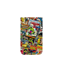 犀牛盾Clear Case (相機按鈕) 防摔背蓋手機殼 - iPhone Air - 【聯名設計款】 - 迪士尼-漫威 Marvel - 漫威英雄-漫畫封面