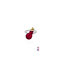 iPhone Air Clear Case（MagSafe 兼容 & 相機按鈕）  NBA Logo-邁阿密熱火 Miami Heat - Light