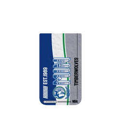 iPhone Air Clear Case（相機按鈕）  NBA 復古球員卡-明尼蘇達灰狼 Minnesota Timberwolves - Vintage Card
