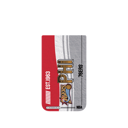 iPhone Air Clear Case（相機按鈕）  NBA 復古球員卡-費城76人 Philadelphia 76ers - Vintage Card