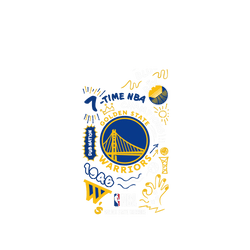 iPhone Air Clear Case（相機按鈕）  NBA 塗鴉系列-金州勇士 Golden State Warriors - Graffiti