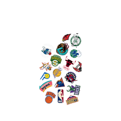 iPhone Air Clear Case（相機按鈕）  NBA Hardwood classics Logos