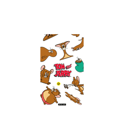 犀牛盾Clear Case (相機按鈕) 防摔背蓋手機殼 - iPhone Air - 【聯名設計款】 - 湯姆貓與傑利鼠 Tom and Jerry - 貼紙系列 - 傑利鼠變形