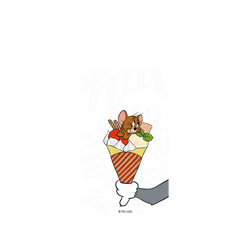 iPhone Air Clear (相機按鈕)  Tom and Jerry 傑利鼠冰淇淋
