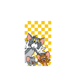 iPhone Air Clear (相機按鈕)  Tom and Jerry 大臉貼窗