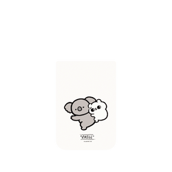 犀牛盾Clear Case (相機按鈕) 防摔背蓋手機殼 - iPhone 17 Pro - 【聯名設計款】 - 爽爽貓 Song Song Meow By SECOND - 爽爽貓與無尾熊