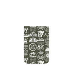 iPhone 17 Pro Clear Case（相機按鈕） KID Outdoor滿版圖騰