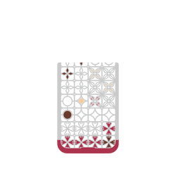 iPhone 17 Pro Clear Case（MagSafe 兼容 & 相機按鈕）  老屋顏 台灣經典鐵窗花 - 北