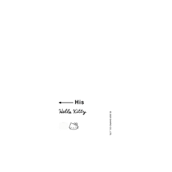 犀牛盾Clear Case (MagSafe 兼容 & 相機按鈕)防摔背蓋手機殼 - iPhone 17 Pro - 【聯名設計款】 - Hello Kitty - 他是我的
