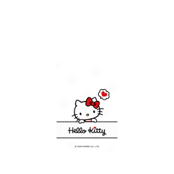 犀牛盾 Clear Case (相機按鈕) 防摔背蓋手機殼 - iPhone 17 Pro - 【聯名設計款】 - Hello Kitty - 普普風圓點