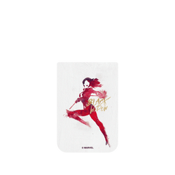 犀牛盾Clear Case (相機按鈕) 防摔背蓋手機殼 - iPhone 17 Pro - 【聯名設計款】 - 迪士尼-漫威 Marvel - 黑寡婦-塗鴉版