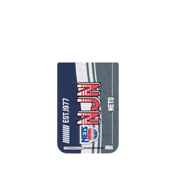 犀牛盾Clear Case (相機按鈕) 防摔背蓋手機殼 - iPhone 17 Pro - 【聯名設計款】 - NBA - 復古球員卡-紐澤西籃網 New Jersey Nets - Vintage Card