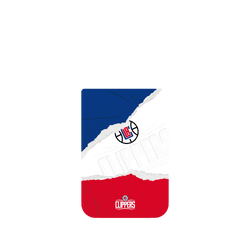 犀牛盾 Clear Case (相機按鈕) 防摔背蓋手機殼 - iPhone 17 Pro - 【聯名設計款】 - NBA - 熱血系列-洛杉磯快艇 L.A Clippers - Sweat and Tears