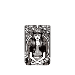 犀牛盾Clear (MagSafe 兼容 & 相機按鈕)防摔背蓋手機殼 - iPhone 17 Pro Max - 【聯名設計款】 - 伊藤潤二 Junji Ito - 女王富江