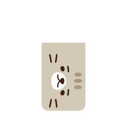 犀牛盾Clear Case (MagSafe 兼容 & 相機按鈕)防摔背蓋手機殼 - iPhone 17 Pro Max - 【聯名設計款】 - 柴語錄 Shiba Says - 太子大臉(橫)