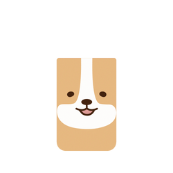 犀牛盾Clear Case (MagSafe 兼容 & 相機按鈕)防摔背蓋手機殼 - iPhone 17 Pro Max - 【聯名設計款】 - 柴語錄 Shiba Says - 阿吉大臉(直)