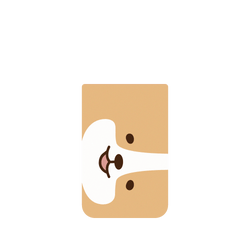 犀牛盾Clear Case (相機按鈕) 防摔背蓋手機殼 - iPhone 17 Pro Max - 【聯名設計款】 - 柴語錄 Shiba Says - 阿吉大臉(橫)