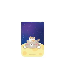 犀牛盾Clear Case (相機按鈕) 防摔背蓋手機殼 - iPhone 17 Pro Max - 【聯名設計款】 - 柴語錄 Shiba Says - 月球被縮小了