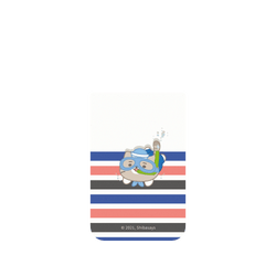 犀牛盾Clear Case (MagSafe 兼容 & 相機按鈕)防摔背蓋手機殼 - iPhone 17 Pro Max - 【聯名設計款】 - 柴語錄 Shiba Says - 變成海軍的太子