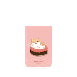 犀牛盾Clear Case (相機按鈕) 防摔背蓋手機殼 - iPhone 17 Pro Max - 【聯名設計款】 - 柴語錄 Shiba Says - 廢柴鮭魚卵