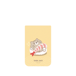 犀牛盾Clear Case (相機按鈕) 防摔背蓋手機殼 - iPhone 17 Pro Max - 【聯名設計款】 - 柴語錄 Shiba Says - 鮮蝦太子