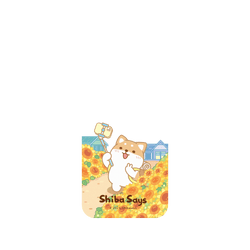 犀牛盾Clear Case (相機按鈕) 防摔背蓋手機殼 - iPhone 17 Pro Max - 【聯名設計款】 - 柴語錄 Shiba Says - 國旅小確幸