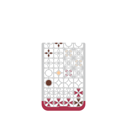 iPhone 17 Pro Max Clear Case（MagSafe 兼容 & 相機按鈕）  老屋顏 台灣經典鐵窗花 - 北