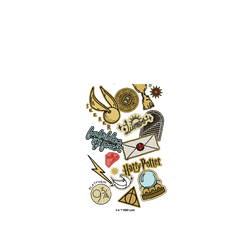 iPhone 17 Pro Max Clear (相機按鈕)  Harry Potter Sticker - 霍格華茲校園生活