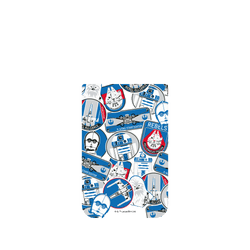 犀牛盾Clear Case (相機按鈕) 防摔背蓋手機殼 - iPhone 17 Pro Max - 【聯名設計款】 - 迪士尼-星際大戰 Star Wars - Sticker-藍