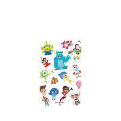 犀牛盾Clear Case（相機按鈕）防摔背蓋手機殼 - iPhone 17 Pro Max - 【聯名設計款】 - 迪士尼-皮克斯 PIXAR - 皮克斯系列 - 角色集合