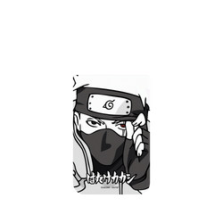 犀牛盾Clear (MagSafe 兼容 & 相機按鈕) 防摔背蓋手機殼 - iPhone 17 Pro Max - 【聯名設計款】 - 火影忍者 Naruto - 黑白系列-卡卡西