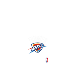iPhone 17 Pro Max Clear Case（MagSafe 兼容 & 相機按鈕）  NBA Logo-奧克拉荷馬市雷霆 Oklahoma City Thunder - Light