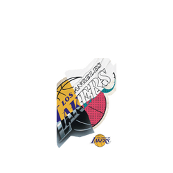 iPhone 17 Pro Max Clear Case（相機按鈕）  NBA 拼接系列-洛杉磯湖人 L.A. Lakers - Style Mix