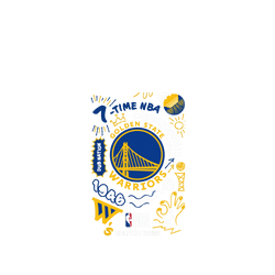 iPhone 17 Pro Max Clear Case（相機按鈕）  NBA 塗鴉系列-金州勇士 Golden State Warriors - Graffiti