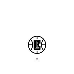 犀牛盾 Clear Case (相機按鈕) 防摔背蓋手機殼 - iPhone 17 Pro Max - 【聯名設計款】 - NBA - B&W-洛杉磯快艇 L.A. Clippers B&W - Light